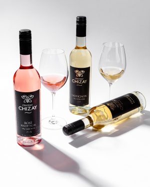 Купити рожеве вино Піно Нуар від виноробні Chateau Chizay
