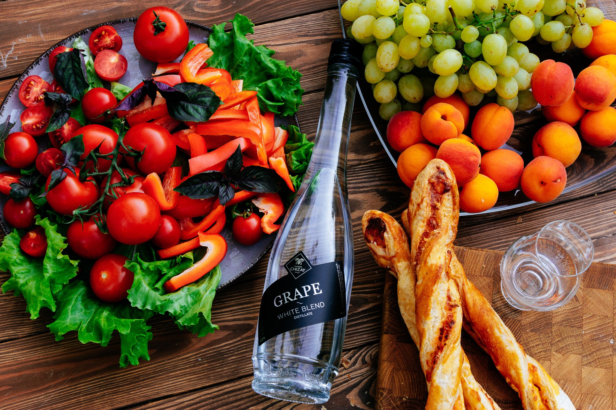 міцний напій з винограду винний дистилят Grape White Blend