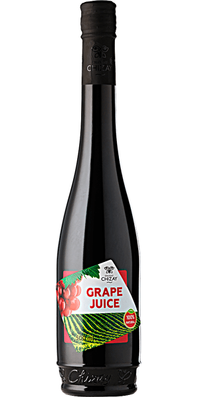 Натуральний виноградний сік від Шато Чизай із Закарпаття
