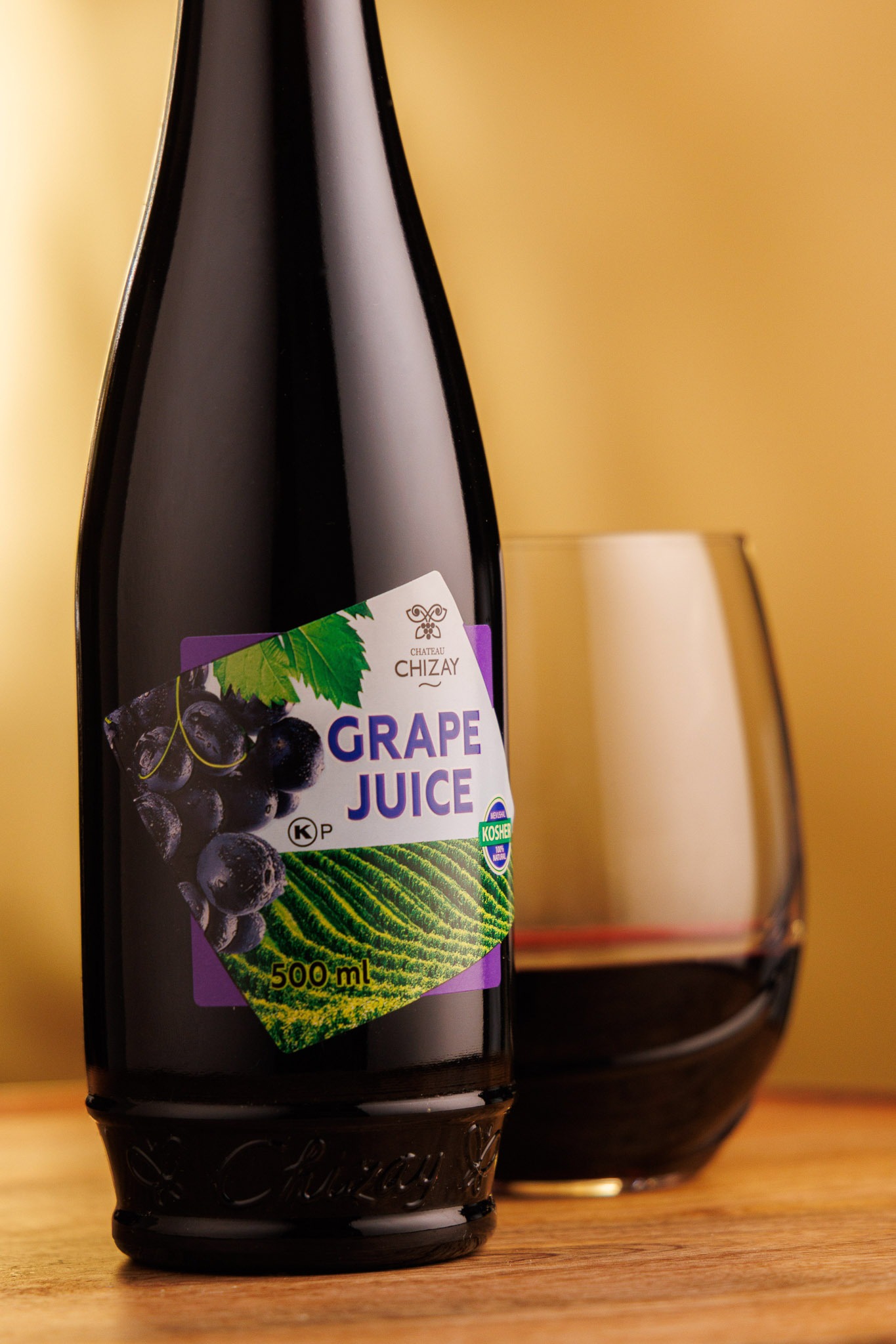 Унікальний натуральний виноградний сік від Шато Чизай із Закарпаття