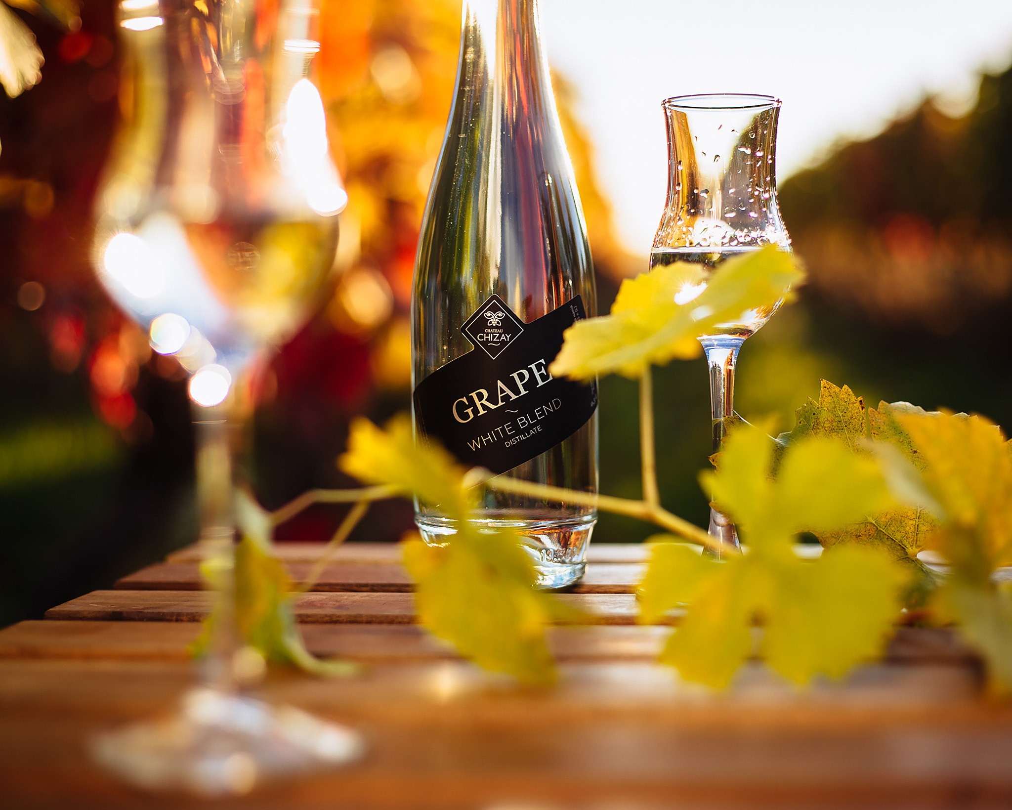 міцний напій з винограду винний дистилят Grape White Blend