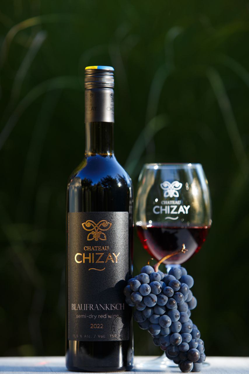 Blaufrankisch - wines from famous Transcarpathian winery Chateau
