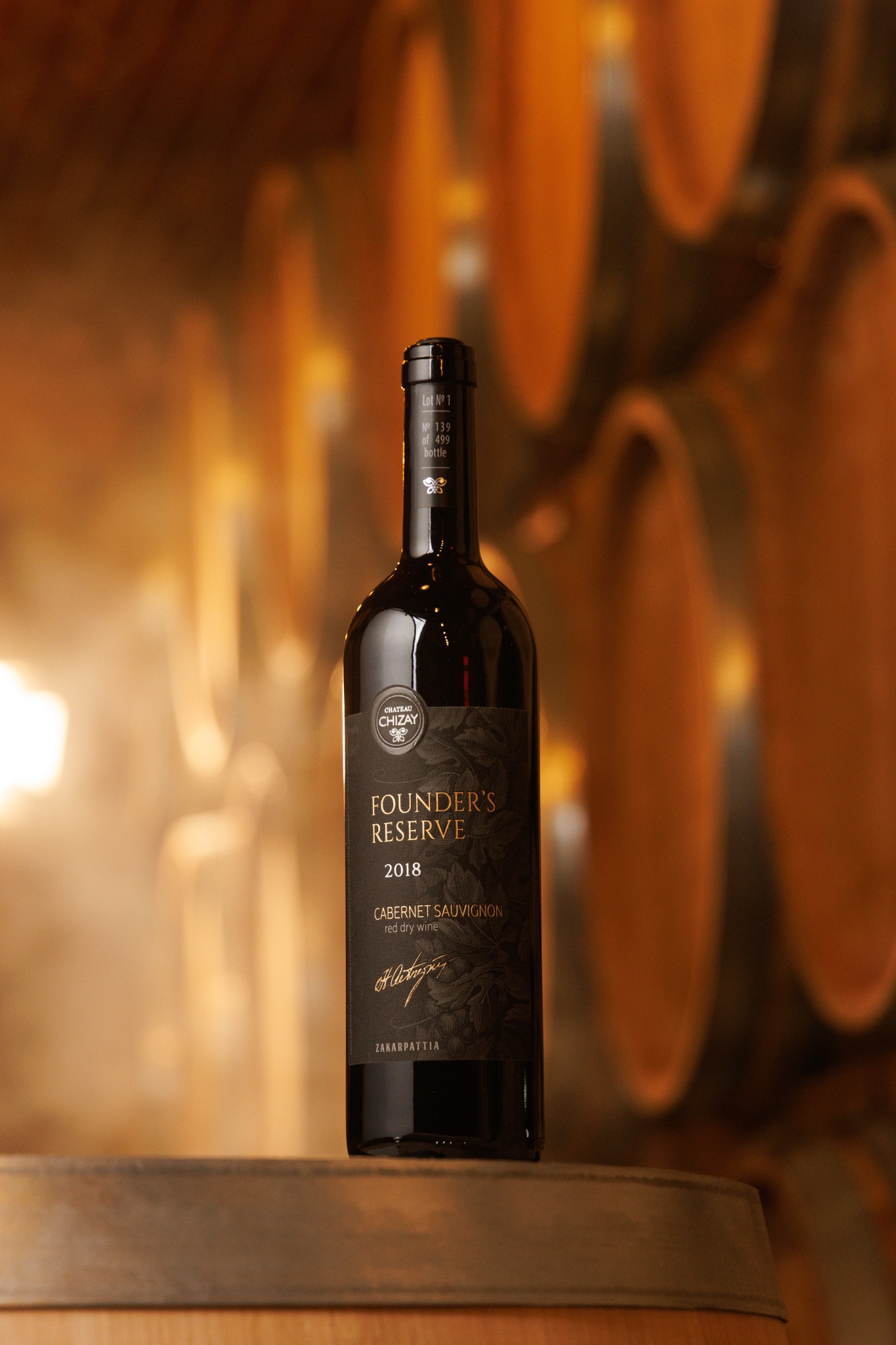 Cabernet Sauvignon Founder's Reserve 2018 - ukrainian winery