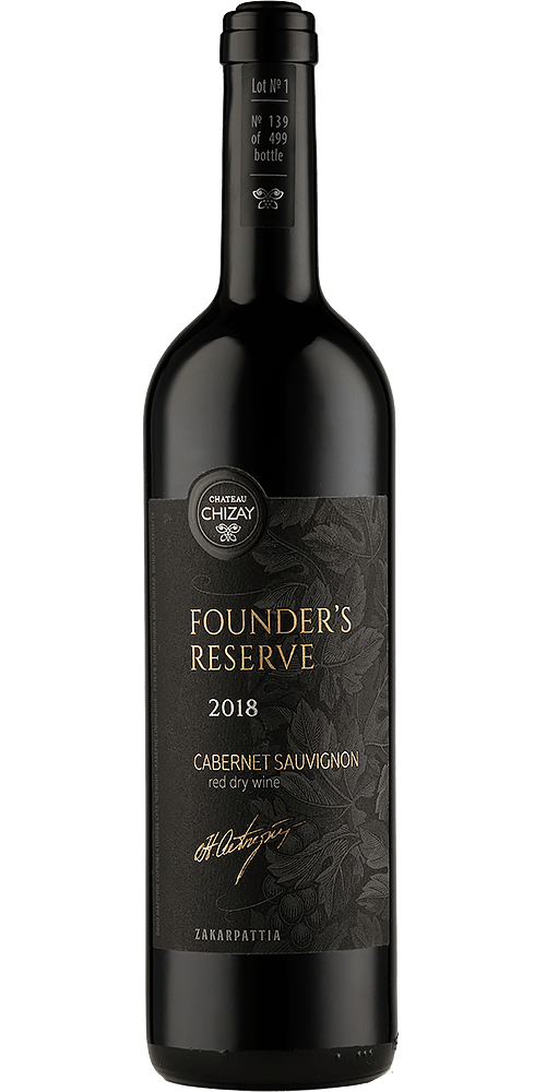 Cabernet Sauvignon Founder's Reserve 2018 - ukrainian winery